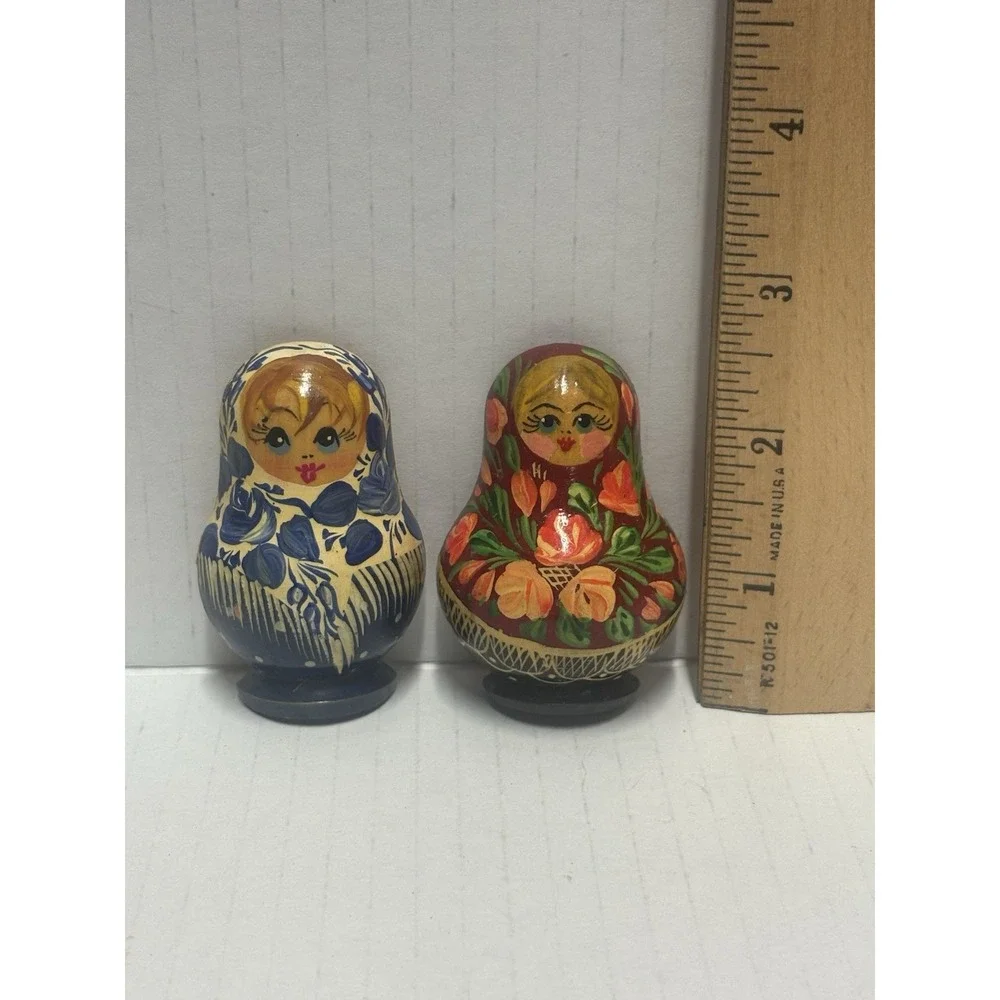 Russian Nesting Doll Look Refrigerator Magnet 2.5